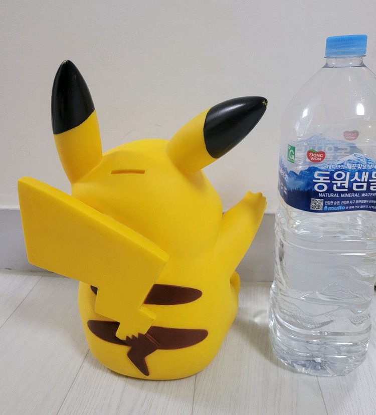 고전포켓몬 피카츄저금통 이미지