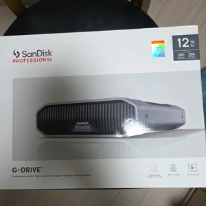 G-DRIVE PROFESSIONAL 12TB 외장하드
