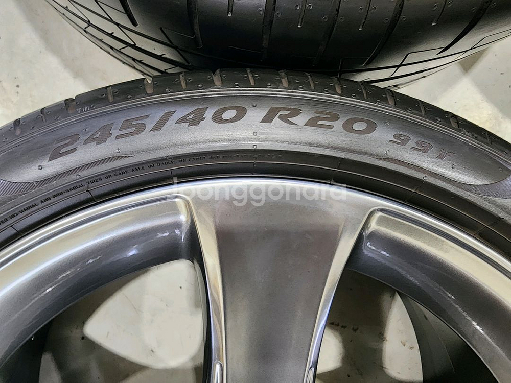 제네시스 G80 20인치 휠타이어, G80 RG3 20인치 휠타이어--6