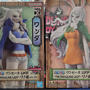 일괄)그랜드라인 캐롯, 완다 쓰론화 원피스 정품 피규어