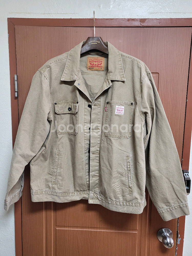 리바이스 썬라이즈 트러커 자켓--1