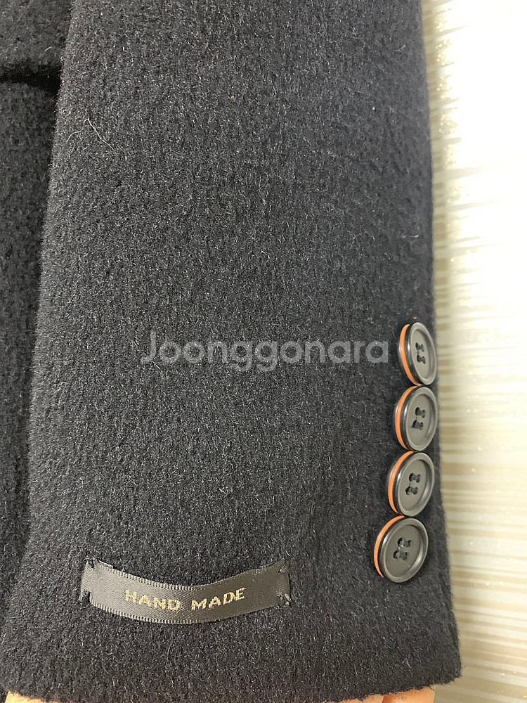 여성 블랙 코트 베스티벨리 모 알파카 코트 55--2