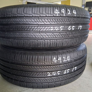 245/65R17 중고타이어2개