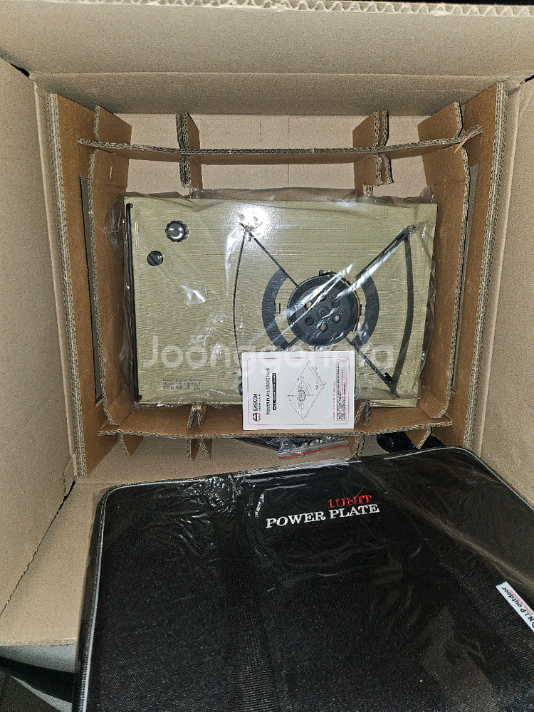 파워플레이트 NIP IGT 플랫 버너 캠핑 세라믹탄 새상품 가방 포함--2