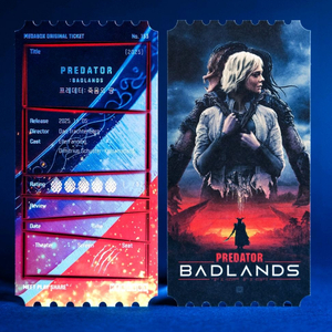 프레데터 죽음의땅 오리지널티켓 오티 메가박스 굿즈 특전