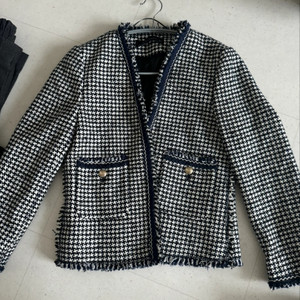 자라 트위드자켓