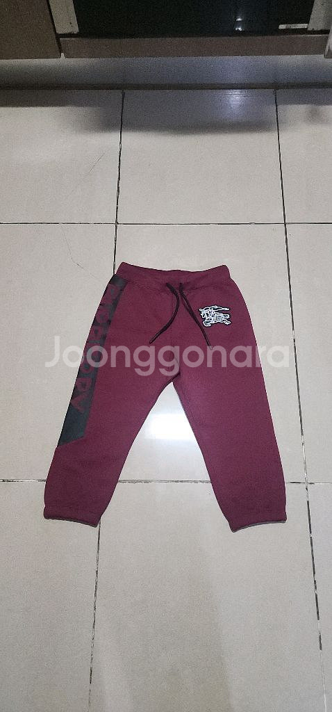 버버리 키즈 조거팬츠 4Y 패딩2y--0