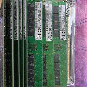 삼성 DDR4 32GB 메모리 10장