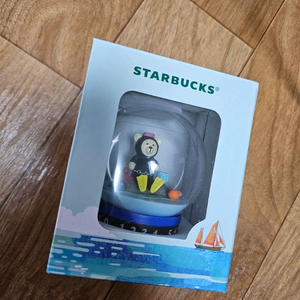 19000 스타벅스 제주도해녀 주차번호판 1개 미개봉새것