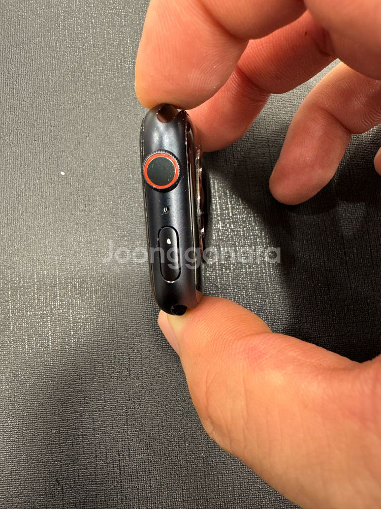 애플워치7 45mm 미드나잇 셀룰러--1