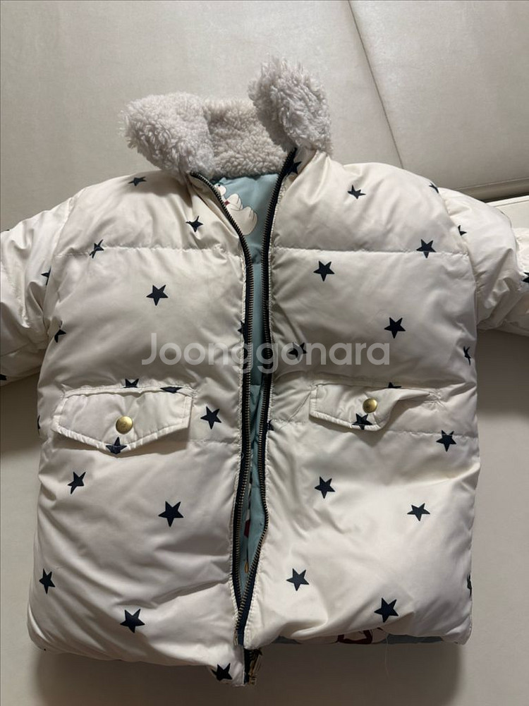 리미떼두두 리버시블 덕다운 패딩 m--0