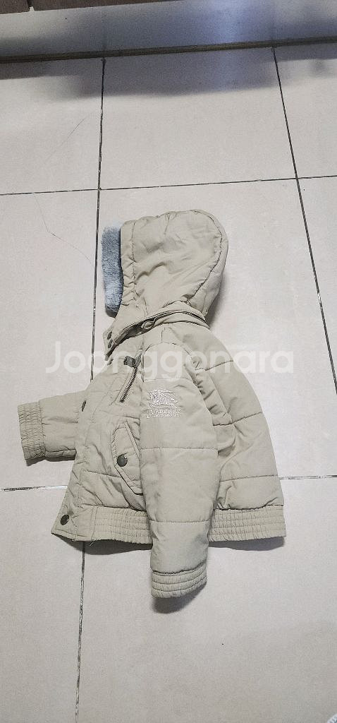 버버리키즈 후드패딩 2y 팬츠4Y--5