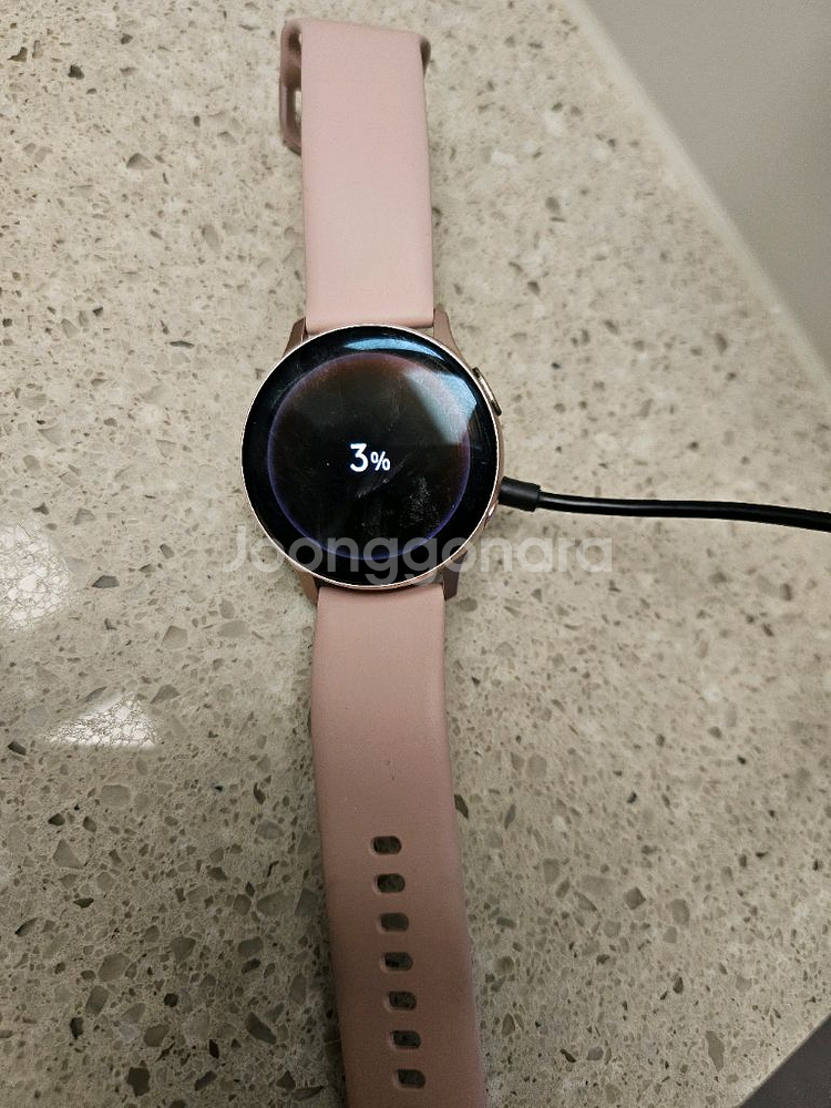 갤럭시워치 액티브2 핑크골드--0