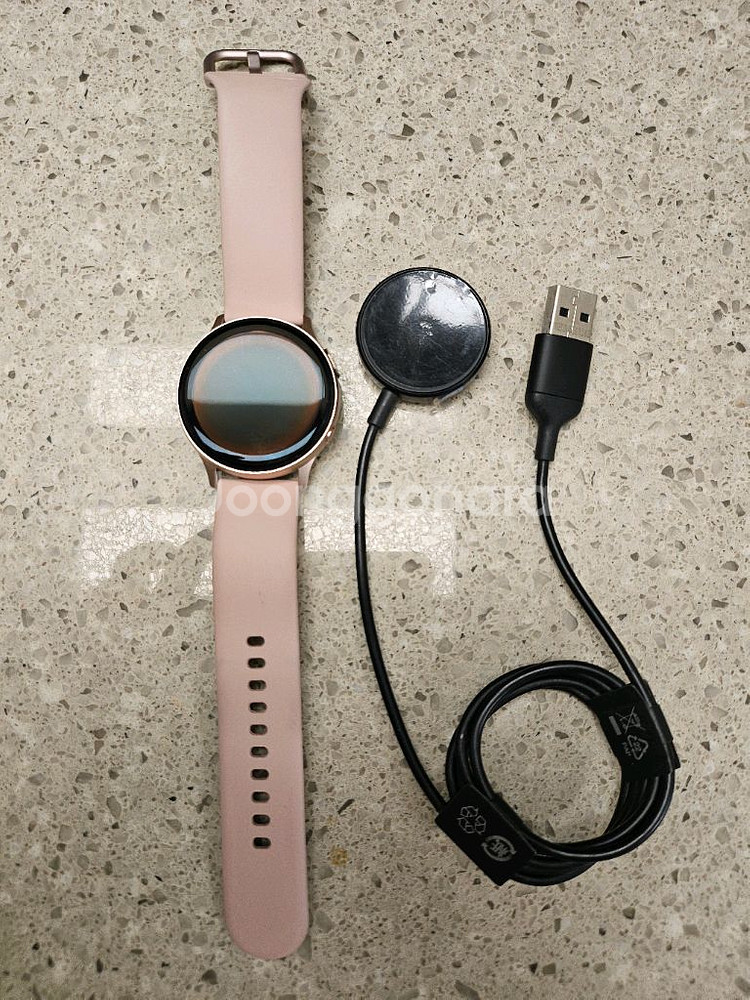 갤럭시워치 액티브2 핑크골드--1