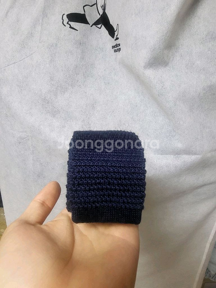 와일드 브릭스 니트 타이[네이비]--1