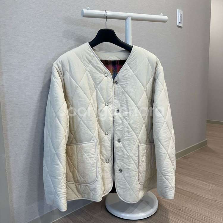 쏭라벨 모헤어 양면 패딩--1