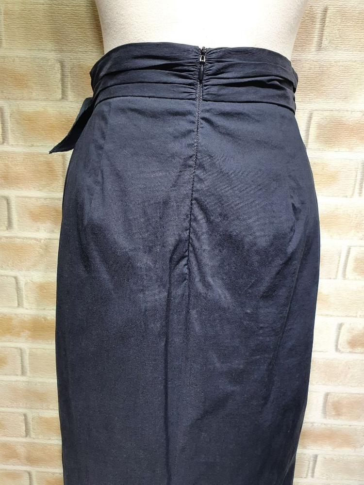 시슬리 정품 새것수준 리본벨트 랩 미디스커트26인치 이미지