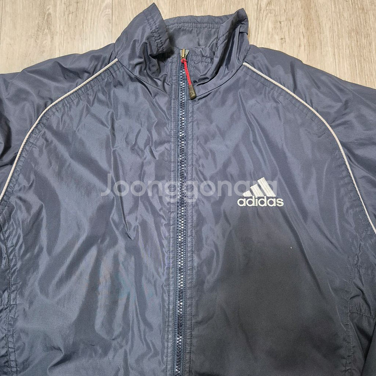 아디다스 90s 올드스쿨 로고 바람막이 자켓--1