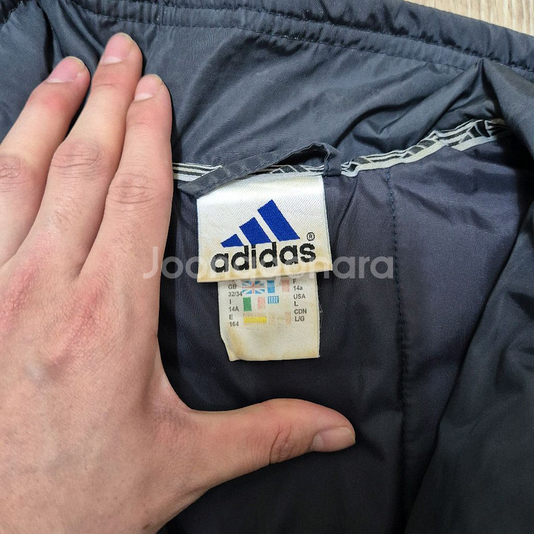 아디다스 90s 올드스쿨 로고 바람막이 자켓--4