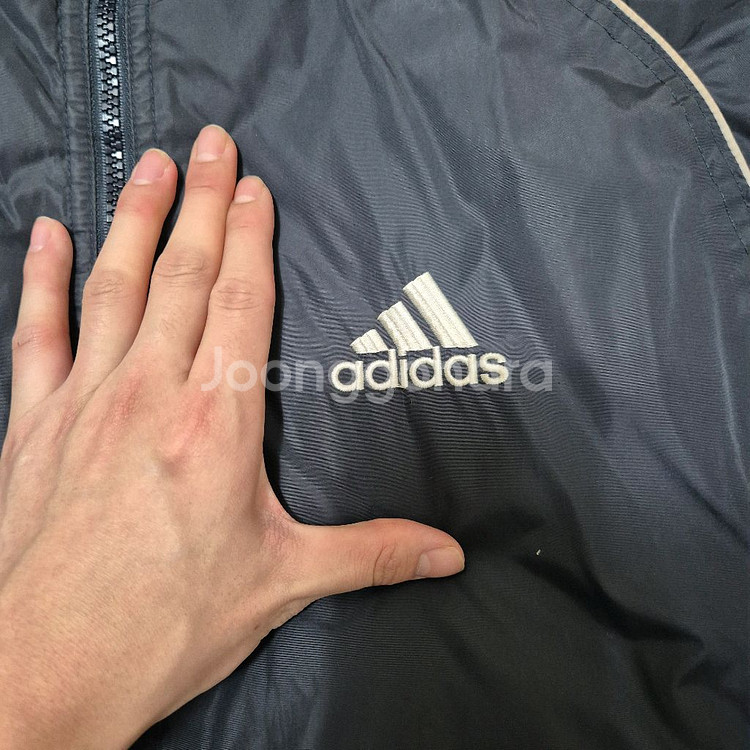아디다스 90s 올드스쿨 로고 바람막이 자켓--3