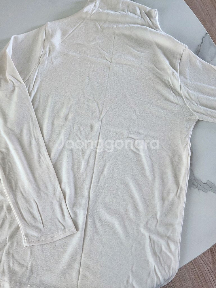 (새상품) 반목 이너 티셔츠, 반폴라티 이너티--3