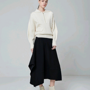 (새상품) system 시스템 언발란스 밴딩스커트