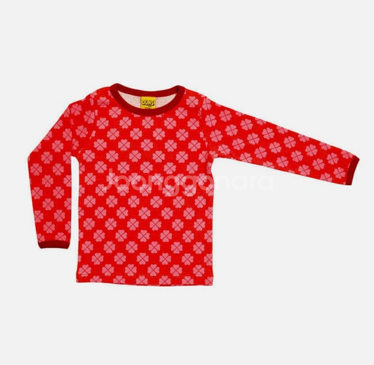 (25년 가을 미시착새제품) 던스 루즈레드 클로버 98--0