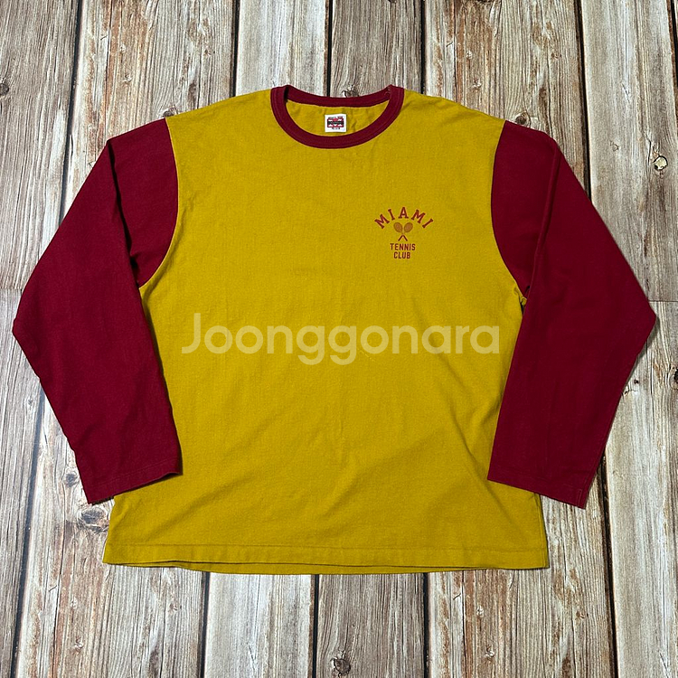 메이슨 x 저널스탠다드 레트로 프린팅 롱슬리브 티셔츠 L 사이즈--0