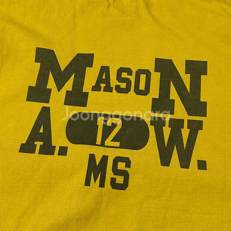 메이슨 x 저널스탠다드 레트로 프린팅 롱슬리브 티셔츠 L 사이즈--8