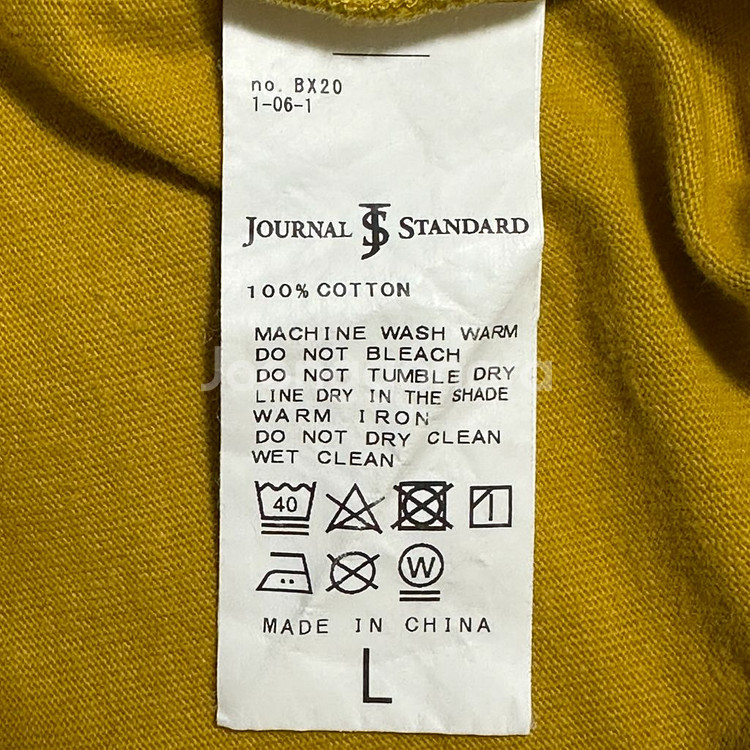 메이슨 x 저널스탠다드 레트로 프린팅 롱슬리브 티셔츠 L 사이즈--9