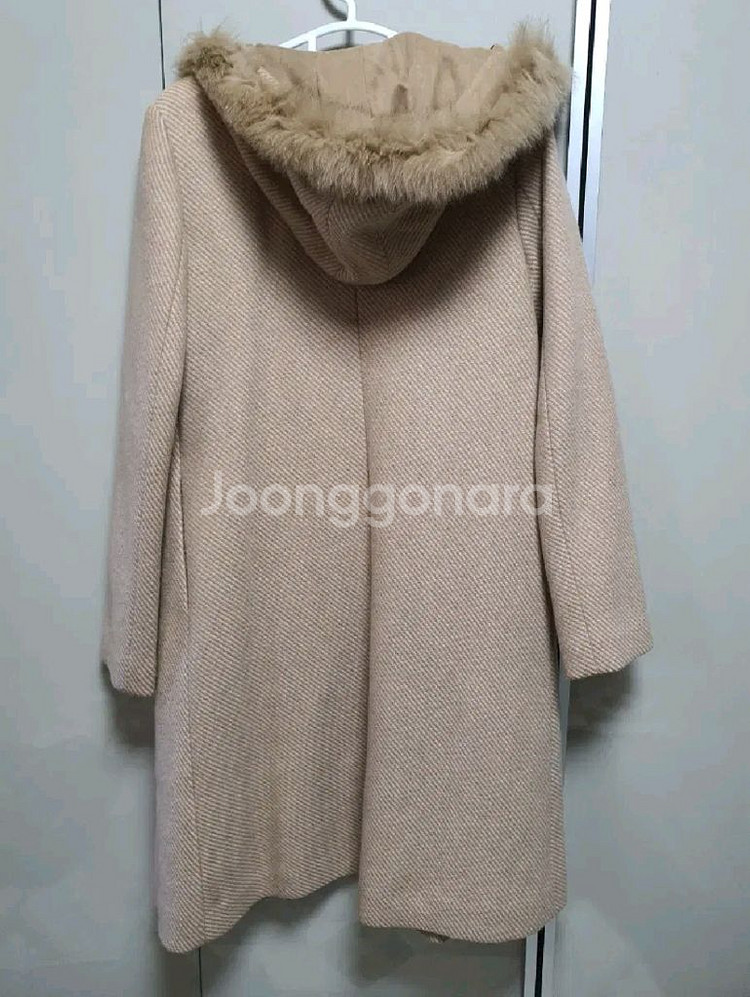 조이너스 폭스퍼 트리밍 롱코트(55)/무배1.5 만원--6