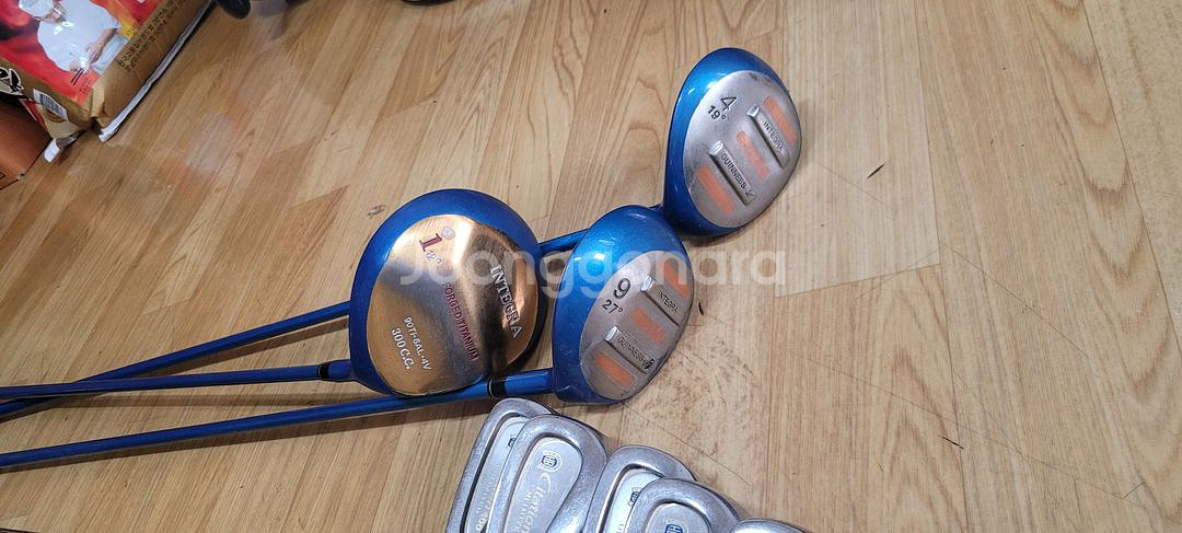 파워 빌트 스틸골프채 혼합 풀셋--2