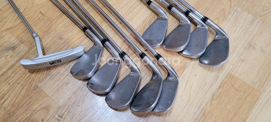파워 빌트 스틸골프채 혼합 풀셋--4
