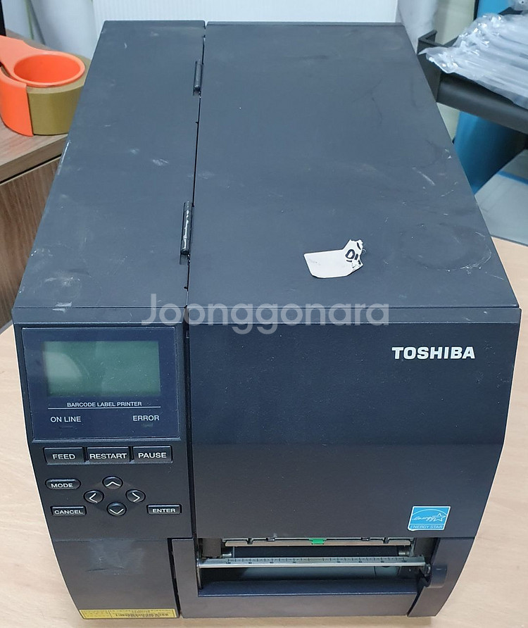 도시바 B-EX4T1-GS 산업용 라벨 바코드 물류라벨 택배송장프린터/ 네트워크 / 부품용/ 10만원--0