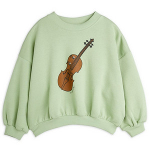 (새상품, 정품) 25ss 미니로디니 바이올린 스웻셔츠, 그린 116/122