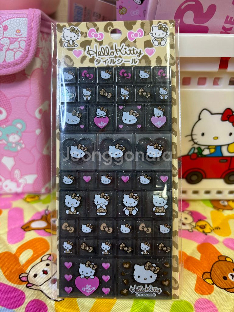 헬로키티 고고걸 갸루 타일 스티커 [일본정품 새상품]--0