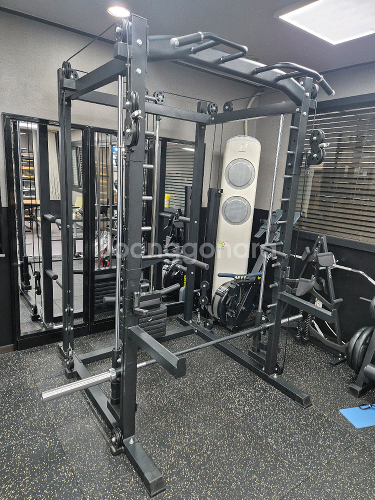 가격내림 빨리가져가세여~ 멀티파워랙 스미스머신 홈짐 세트--0