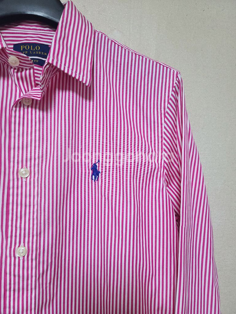 폴로 랄프로렌 스트라이프 셔츠--2