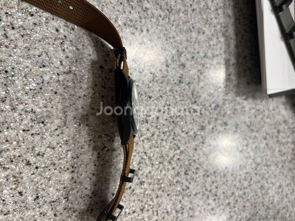 해밀턴 카키필드 수동 pvd 올블랙 검판 판매합미다--4