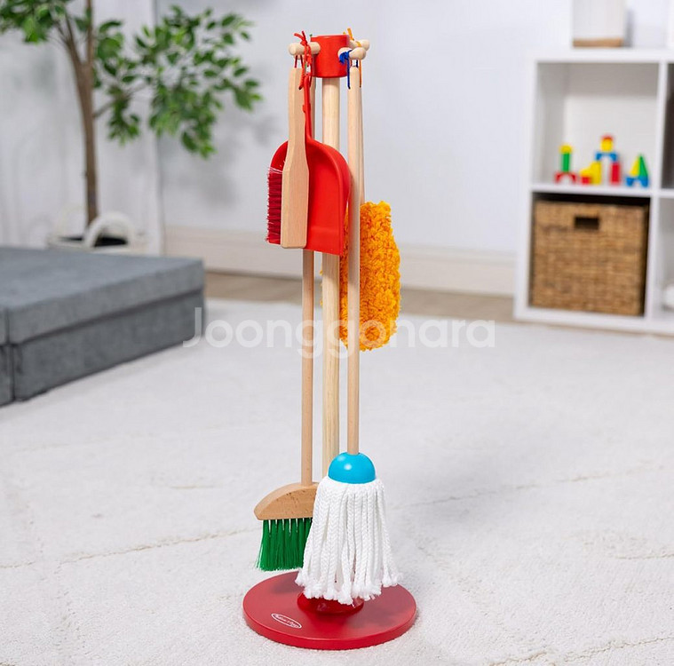 멜리사앤더그 어린이 청소 놀이 세트 새제품--3