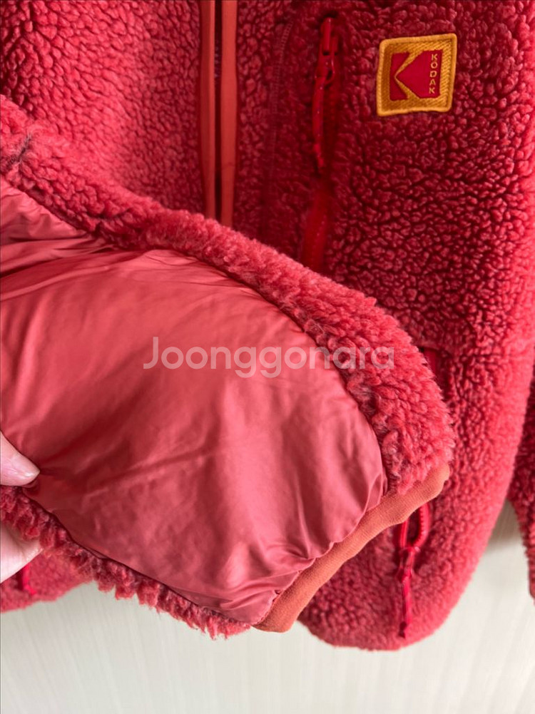 코닥 남자 후리스 점퍼 뽀글이자켓--5