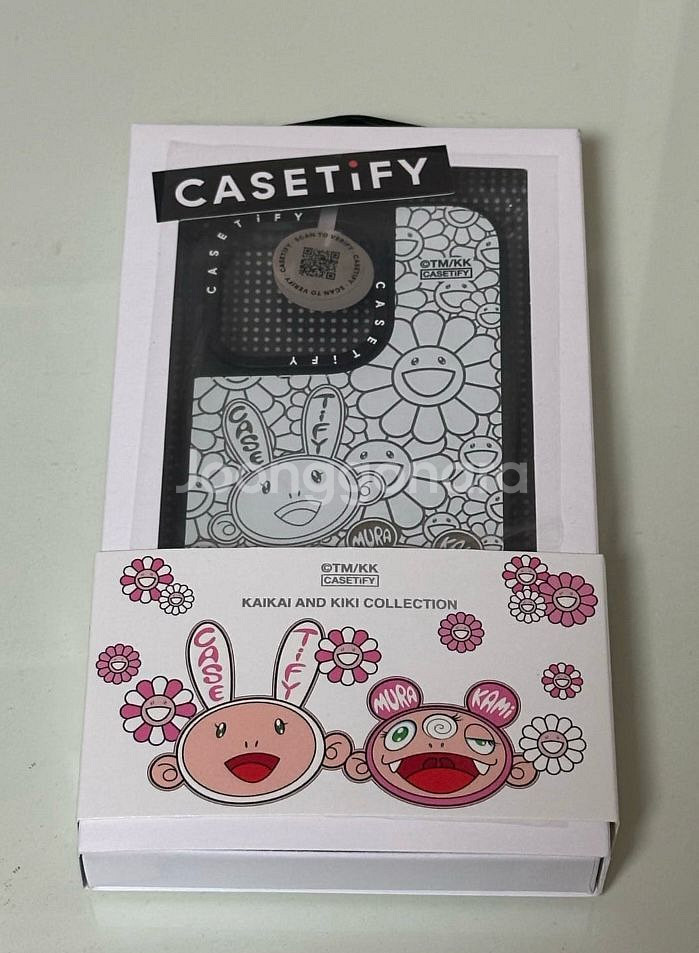 새상품) 아이폰14프로 케이스티파이 무라카미 타카시 한정 콜라보--0