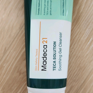 마데카21 테카 솔루션 수딩 젤 클렌저 100ml