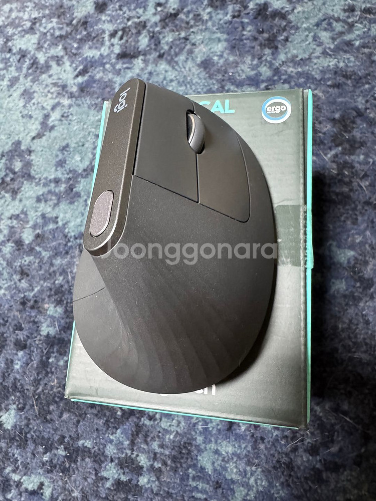 로지텍 버티컬 무선 마우스--2
