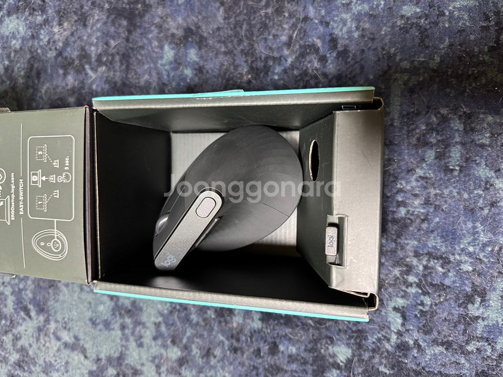 로지텍 버티컬 무선 마우스--0