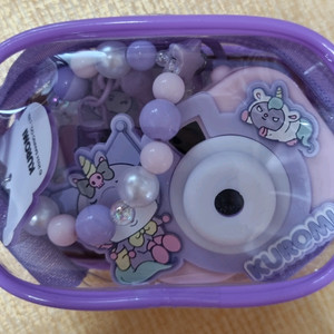 산리오 빔 카메라 가챠 키링 쿠로미 인형뽑기 양도