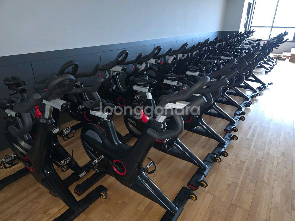 렉스코 스피닝자전거 LC7 실내자전거--2