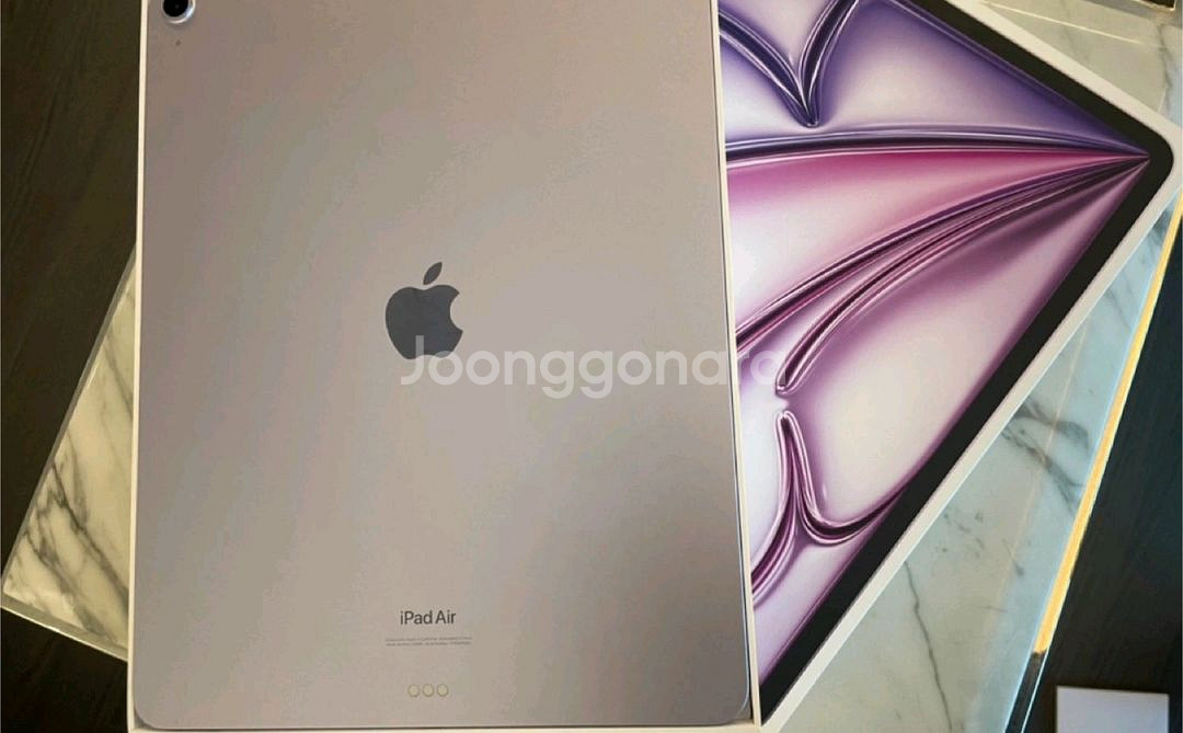 iPad Air 6세대 M2칩 퍼플 13인치--0