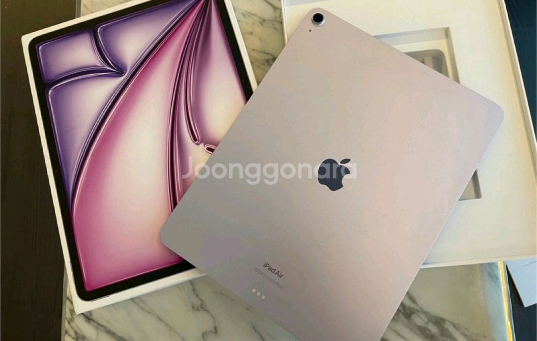 iPad Air 6세대 M2칩 퍼플 13인치--1