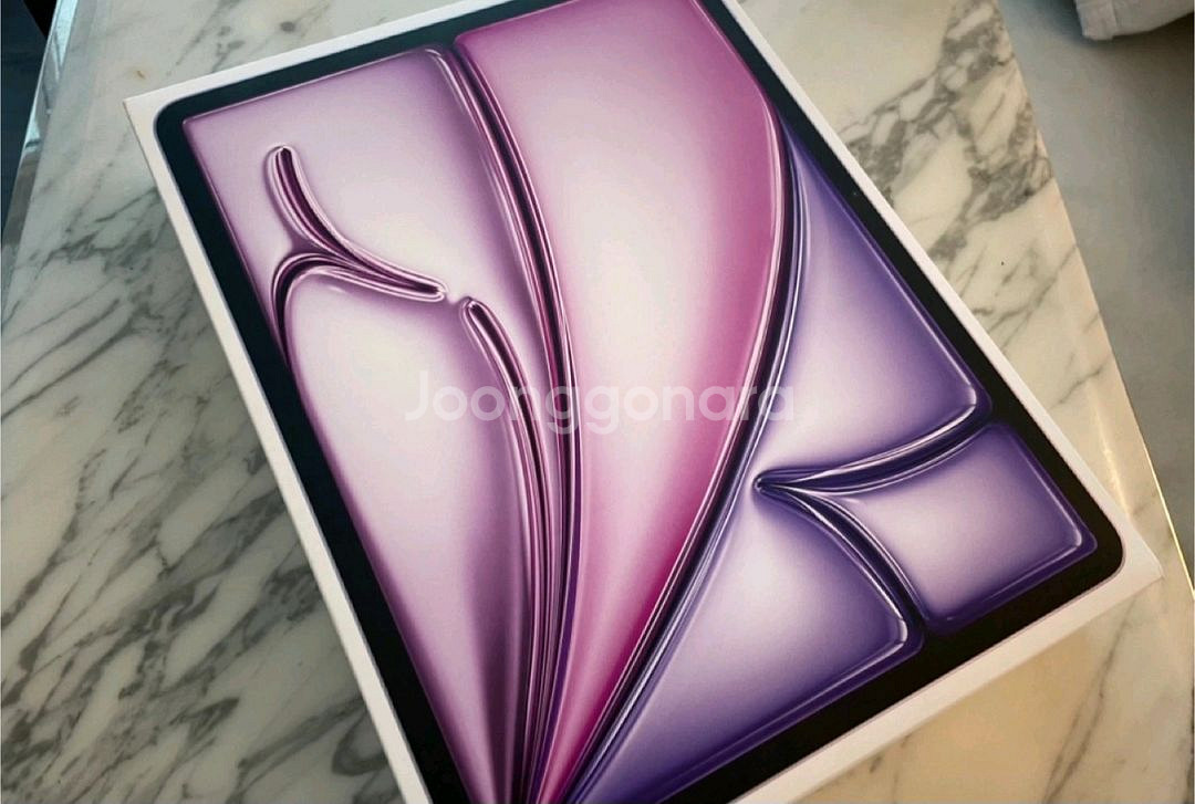 iPad Air 6세대 M2칩 퍼플 13인치--4